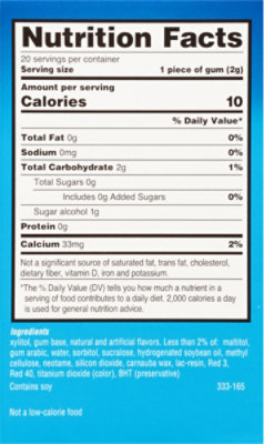 Act Dry Mouth Gum Bubble Fresh - 20 Count - Image 6