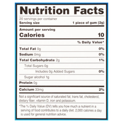 Act Dry Mouth Gum Bubble Fresh - 20 Count - Image 4