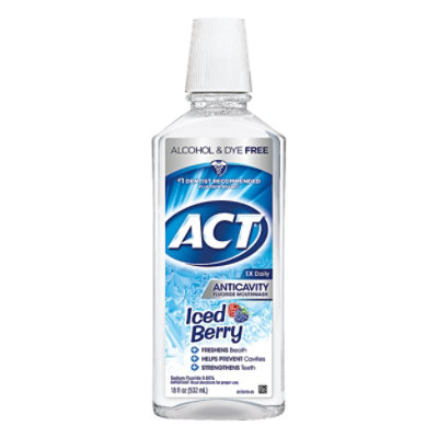 Act Iced Berry Mouthwash - 18 Fl. Oz. - Image 3