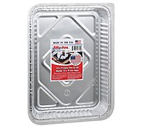 Jiffy Foil Utility Pan With Lid - Each