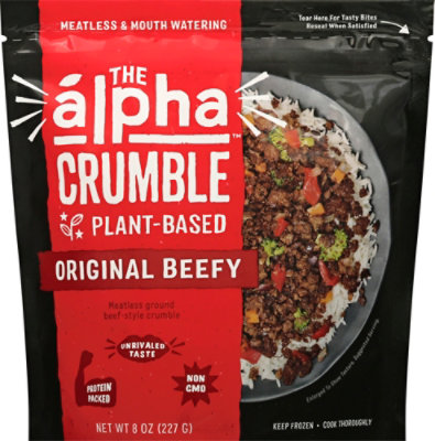 Alpha Foods Pouch Beefy Crumble Alt - 8 Oz - Image 2