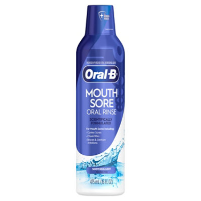 Oral-B Mouth Sore Special Care Oral Rinse - 16 Fl. Oz.