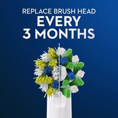 Oral B CrossAction Electric Toothbrush Head Replacement - 3 Count - Image 8