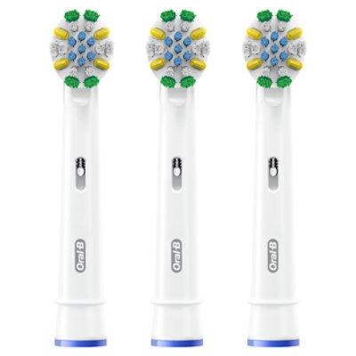 Oral-B FlossAction Electric Toothbrush Replacement Brush Heads - 3 Count