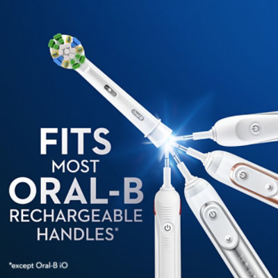 Oral-B FlossAction Electric Toothbrush Replacement Brush Heads - 3 Count - Image 7