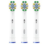 Oral-B FlossAction Electric Toothbrush Head Replacement - 3 Count