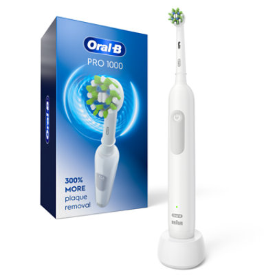 Oral-B Pro 1000 White Rechargeable Toothbrush - Each