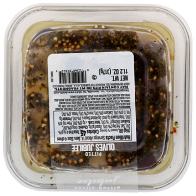 DeLallo Pitted Olives Jubilee - 11.2 Oz. - Image 2