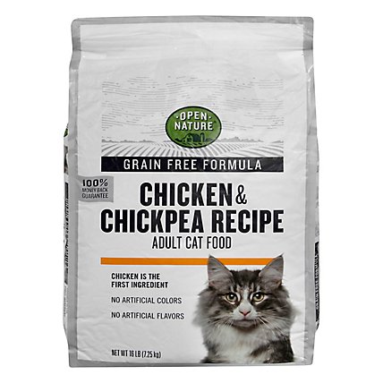Open Nature Cat Food Chicken & Chickpea Grain Free - 16 Lb - Image 3