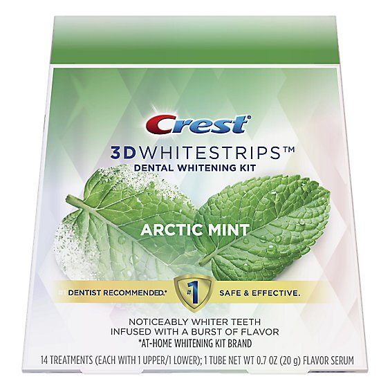 Crest 3d Whitestrips Arctic Mint - 14 Count