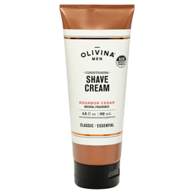 Olivina Shave Cream - 6.5 Oz - Image 1