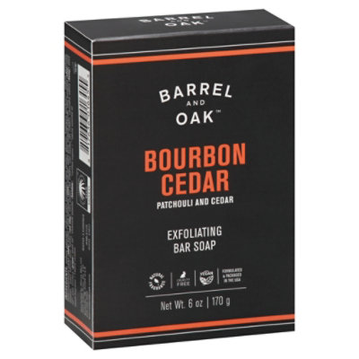 Olivina Cedar Bourbon Soap - 6 Oz - Image 1