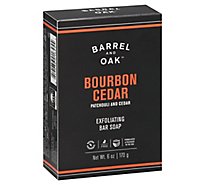 Olivina Cedar Bourbon Soap - 6 Oz