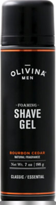 Olivina Men Foaming Shave Gel - 7 Oz - Image 2