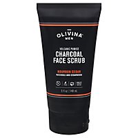 Olivina Charcoal Mens Face Scrub - 5 Oz - Image 1