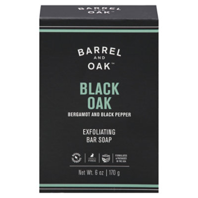 Olivina Men Bar Soap Black Oak - 6 Oz - Image 3
