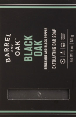 Olivina Men Bar Soap Black Oak - 6 Oz - Image 5
