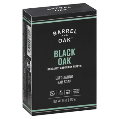 Olivina Men Bar Soap Black Oak - 6 Oz