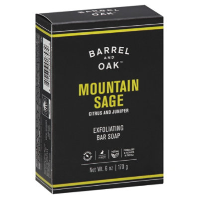 Olivina Men Mountain Sage Bar Soap - 6 Oz