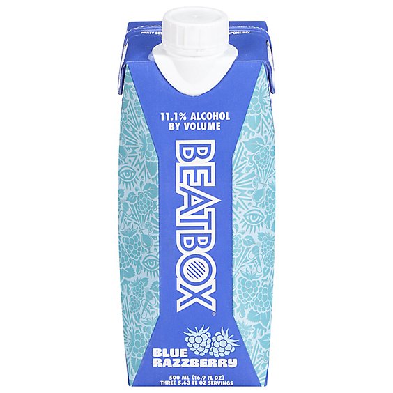 Beatbox Blue Razzberry The Worlds Tastiest Party Punch Wine - 500 Ml