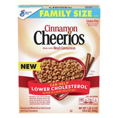 Cheerios Cinnamon Cereal - 19.4 Oz