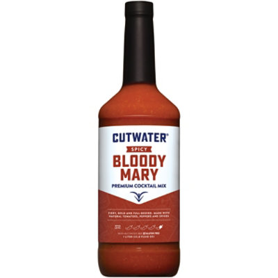 Cutwater Mixers Spicy Bloody Mary Cocktail Mix In Bottle - 1 Liter - Image 1