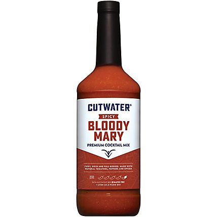 Cutwater Mixers Spicy Bloody Mary Cocktail Mix In Bottle - 1 Liter - Image 1