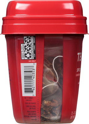 Starbucks Teavana Spiced Apple Cider Herbal Tea With Cinnamon & Cloves Sachet - 12 Count - Image 2