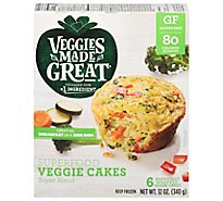 Garden Lites Veggie Cakes Superfood Gluten Free 6 Count - 12 Oz