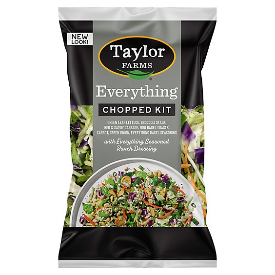 Taylor Farms Everything Chopped Salad Kit Bag - 11.57 Oz