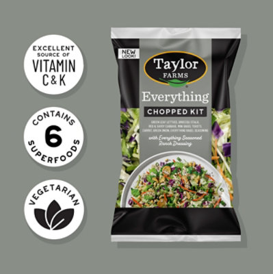 Taylor Farms Everything Chopped Salad Kit Bag - 11.57 Oz - Image 5