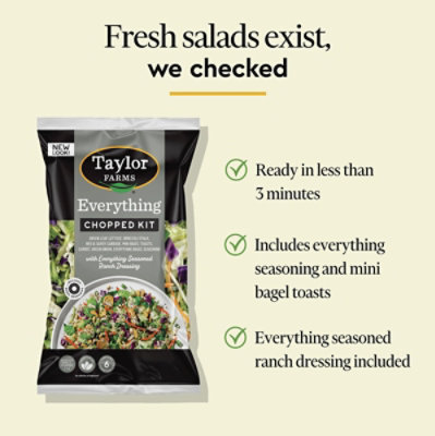 Taylor Farms Everything Chopped Salad Kit Bag - 11.57 Oz - Image 6