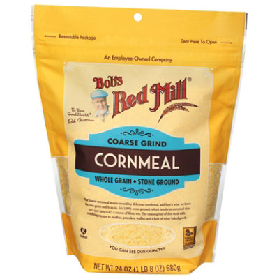 Bobs Red Mill Cornmeal Coarse Grind - 24 Oz - Image 2