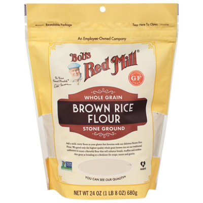 Bob's Red Mill Whole Grain Brown Rice Flour - 24 Oz - Image 2