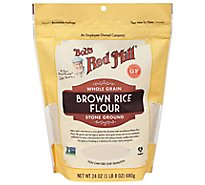 Bob's Red Mill Whole Grain Brown Rice Flour - 24 Oz