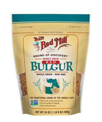 Bobs Red Mill Grains Of Discovery Bulgur Red Whole Grain Non GMO - 24 Oz