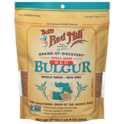 Bobs Red Mill Grains Of Discovery Bulgur Red Whole Grain Non GMO - 24 Oz - Image 2