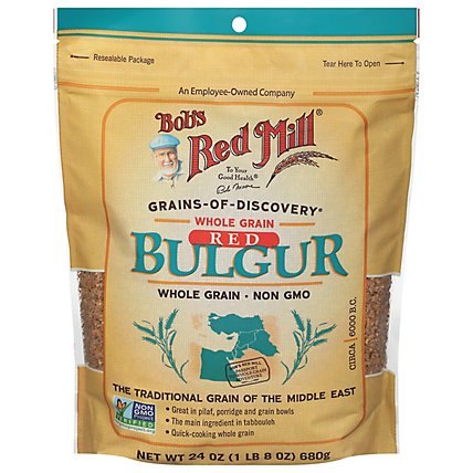 Bobs Red Mill Grains Of Discovery Bulgur Red Whole Grain Non GMO - 24 Oz - Image 1