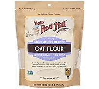 Bobs Red Mill Flour Oat Whole Grain - 20 Oz