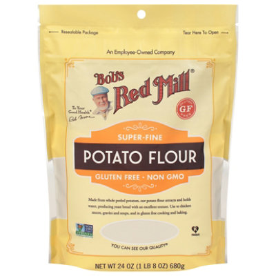 Bobs Red Mill Flour Potato Super Fine Gluten Free - 24 Oz
