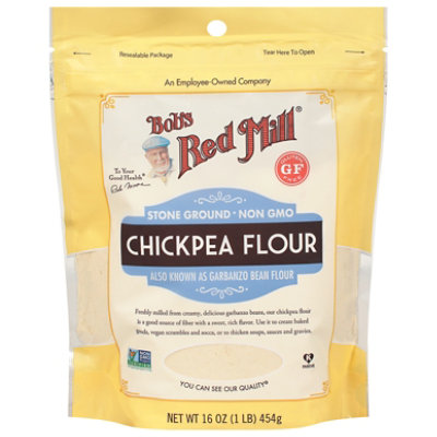 Bobs Red Mill Flour Chickpea Stone Ground - 16 Oz - Image 3