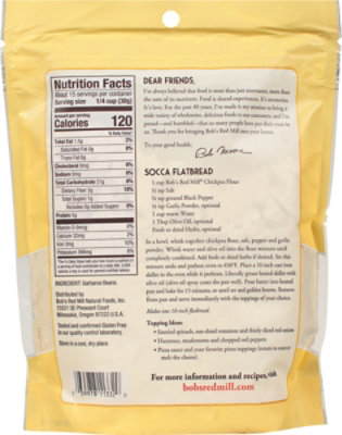 Bobs Red Mill Flour Chickpea Stone Ground - 16 Oz - Image 6