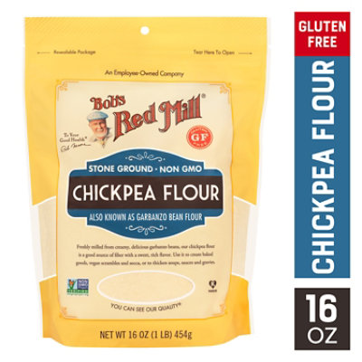 Bobs Red Mill Flour Chickpea Stone Ground - 16 Oz - Image 2