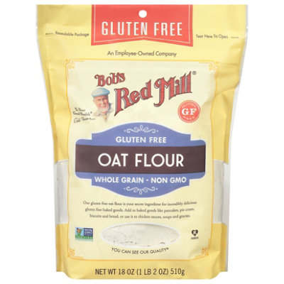 Bob's Red Mill Gluten Free Whole Grain  Oat Flour - 18 Oz - Image 2