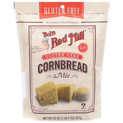 Bob's Red Mill Gluten Free Cornbread Mix - 20 Oz
