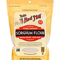 Bobs Red Mill Flour Sorghum Stone Ground Whole Grain Non GMO Gluten Free - 22 Oz - Image 2