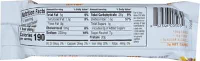 No Cow Protein Bar Peanut Butter Chocolate Chip - 2.12 Oz - Image 6