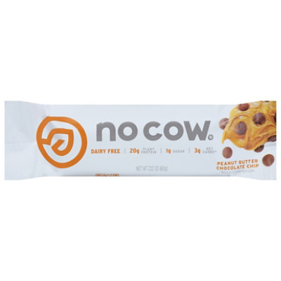 No Cow Protein Bar Peanut Butter Chocolate Chip - 2.12 Oz
