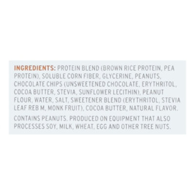 No Cow Protein Bar Peanut Butter Chocolate Chip - 2.12 Oz - Image 5