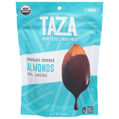 Taza Chocolate Almond Drk Choc Cvrd Org - 4.2 Oz - Image 3